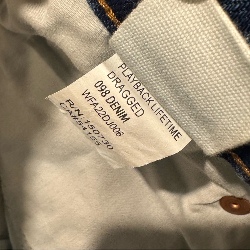 KSUBI Women’s Playback Lifetime Dragged Jean Vintage Indigo Size 27 - Picture 11 of 12